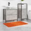 vidaXL Tapis de bain antid&eacute;rapant Orange 60 x 90 cm PP