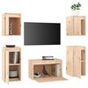 vidaXL Meubles TV 5 pcs Bois massif de pin
