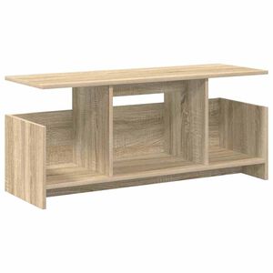 vidaXL Meuble TV Ch&ecirc;ne Sonoma 102 x 35 x 45 cm Bois d'ing&eacute;nierie