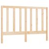 vidaXL T&ecirc;te de lit 141x4x100 cm Bois massif de pin