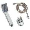 vidaXL Pomme de douche &agrave; main avec tuyau de 1,5 m Chrome
