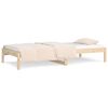 vidaXL Lit de jour sans matelas 90x190 cm bois de pin massif