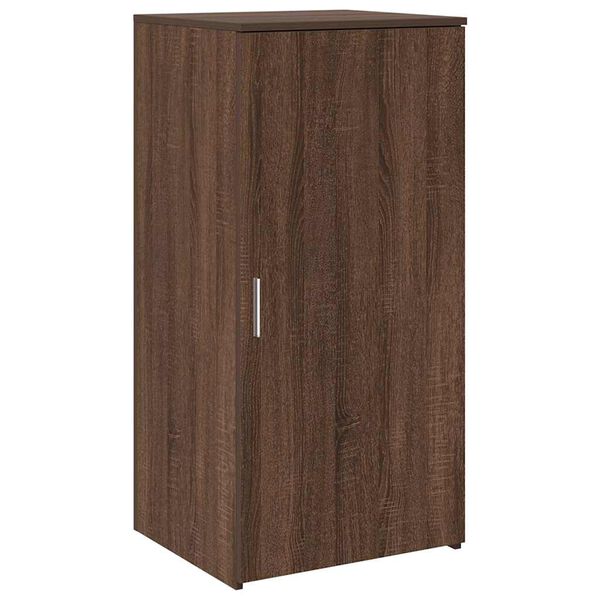 vidaXL Armoire de rangement chêne brun 50x45x103,5cm bois d'ingénierie