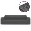 vidaXL Housse extensible de canap&eacute; 2places Anthracite Jersey polyester
