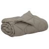 vidaXL Duvet d'&eacute;t&eacute; simple 200 x 200 cm &Eacute;t&eacute; 200 gsm Gris clair