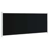 vidaXL Auvent lat&eacute;ral r&eacute;tractable de patio 200x514 cm Noir