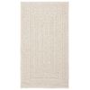 vidaXL Tapis ZIZUR cr&egrave;me 60x110 cm aspect de jute int&eacute;rieur ext&eacute;rieur