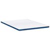 vidaXL Surmatelas Blanc 140 x 190 x 6 cm Tissu Jacquard