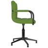 vidaXL Chaises pivotantes &agrave; manger lot de 4 vert clair velours