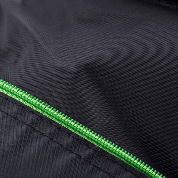 ProGarden Housse pour coussin de chaise de jardin 130x32x50 cm Noir