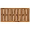 vidaXL Plateau de table 80,5 x 40 x 2 cm Rectangulaire Naturel