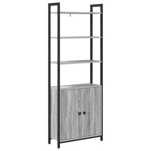 vidaXL Biblioth&egrave;que 6 niveaux 60 x 24 x 161 cm Bois d'ing&eacute;nierie