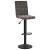 vidaXL Tabourets de bar lot de 2 gris fonc&eacute; velours