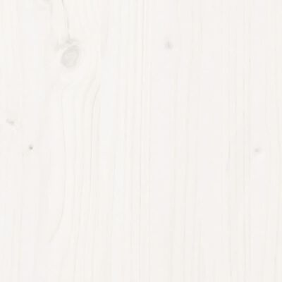 vidaXL Lit avec tiroirs et matelas blanc 160x200 cm bois massif de pin