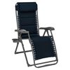 Travellife Chaise de d&eacute;tente pliable Barletta Relax Bleu marine