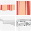vidaXL Auvent R&eacute;tractable Jaune et Orange 300 x 250 cm
