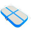 vidaXL Tapis gonflable de gymnastique avec pompe 60x100x10 cm PVC Bleu