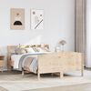 vidaXL Cadre de lit sans matelas 160x200 cm bois massif de pin