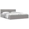 vidaXL Cadre de lit &agrave; rangement hydraulique sans matelas 180x200 cm