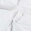 vidaXL Duvet d'hiver avec oreiller 3 pcs Blanc Microfibre