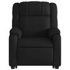 vidaXL Fauteuil inclinable de massage &eacute;lectrique noir similicuir