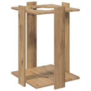 vidaXL Support de queue de billard Bois d'ing&eacute;nierie 42 x 43 x 60 cm