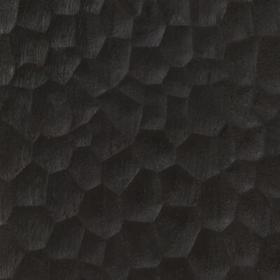 vidaXL Buffet noir 60x33x100 cm bois de manguier massif