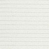 vidaXL Panier à linge gris et blanc Ø55x36 cm coton