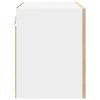 vidaXL Armoire suspendue 2 pcs Ch&ecirc;ne Sonoma et Blanc 50 x 31 x 40 cm