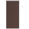 vidaXL Store V&eacute;nitien Marron fonc&eacute; avec motif 213 x 90 cm 25 mm PVC