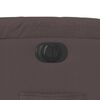 vidaXL Fauteuil inclinable &eacute;lectrique Marron fonc&eacute; Tissu