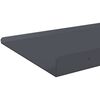 vidaXL &Eacute;tag&egrave;re flottante 4 pcs Anthracite 30 x 18 x 2,5 cm Acier