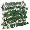 vidaXL Treillis de feuille de vigne artificiel extensible 180x60 cm