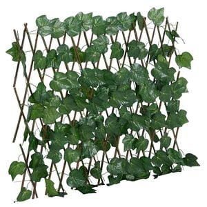 vidaXL Treillis de feuille de vigne artificiel extensible 180x60 cm