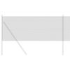 vidaXL Clôture en fil soudé Gris 0.6 x 25 m Acier