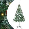 vidaXL Sapin de No&euml;l artificiel Vert 180 cm PVC et Acier
