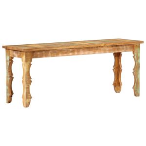 vidaXL Banc 110 x 35 x 45 cm Bois de r&eacute;cup&eacute;ration massif