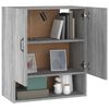 vidaXL Armoire murale Sonoma gris 60x31x70 cm Bois d'ingénierie