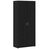 vidaXL Haut Armoire Ch&ecirc;ne noir 80 x 42 x 185 cm