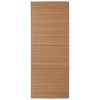 vidaXL Tapis en bambou marron &agrave; latte rectangulaire 150 x 200 cm