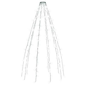 vidaXL Guirlande lumineuse d'arbre de No&euml;l 150 LED Blanc froid 150 cm
