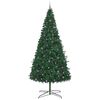 vidaXL Sapin de No&euml;l Vert 400 cm PVC