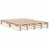 vidaXL Cadre de lit sans matelas 135x190 cm bois de pin massif