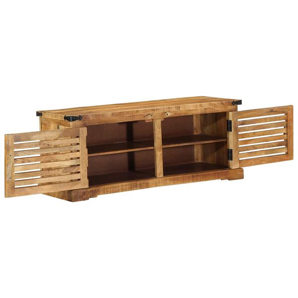 vidaXL Cabinet &agrave; chaussures avec &eacute;tag&egrave;re Marron 110 x 38 x 45 cm
