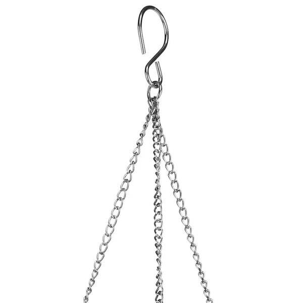 HI Lampe LED solaire Verre craquel&eacute; 6 ampoules