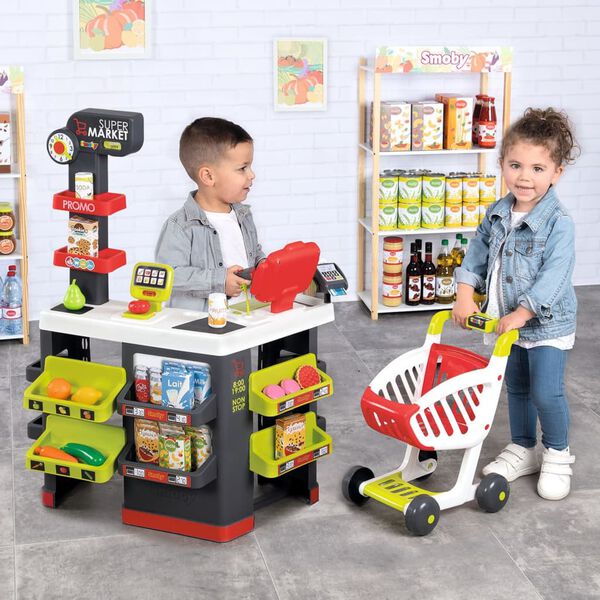 Smoby Supermarch&eacute; de jeu 60x60x89 cm