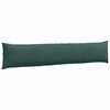 vidaXL Coussins de canap&eacute; 2 pcs Vert fonc&eacute; 200 x 40 cm