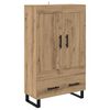 vidaXL Haut Armoire Ch&ecirc;ne artisanal 69,5 x 31 x 115 cm