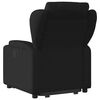vidaXL Fauteuil inclinable électrique noir tissu