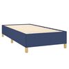 vidaXL Sommier &agrave; lattes de lit avec matelas Bleu 80x200 cm Tissu